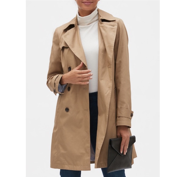 Banana Republic Trench Coat - Picture 2 of 6